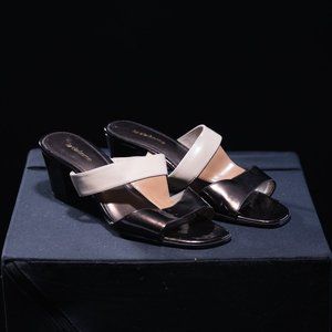 Liz Claiborne, Metallic Brown, Beige, & Tan Sandals